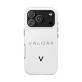 Valoar Signature Tough Phone Case – Minimal White